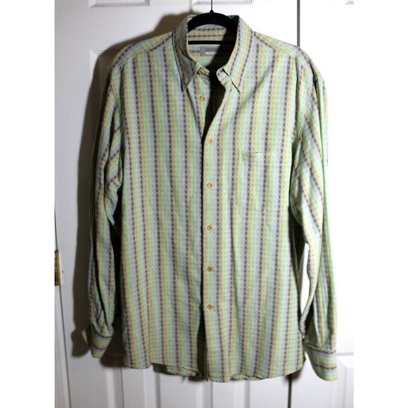 Missoni Sport Men's LS Cotton Button Front Shirt sz 52 EU 2X US - Picture 1 of 5